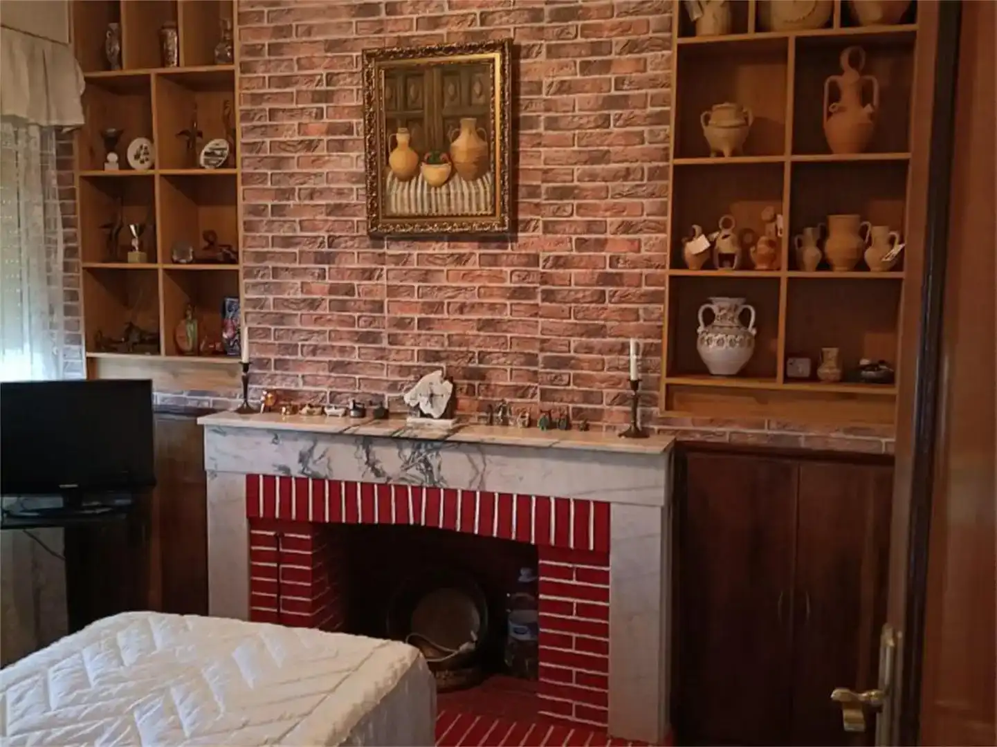 Sala de estar de Piso en venta en Riofrío de Aliste con Jardín privado y Piscina