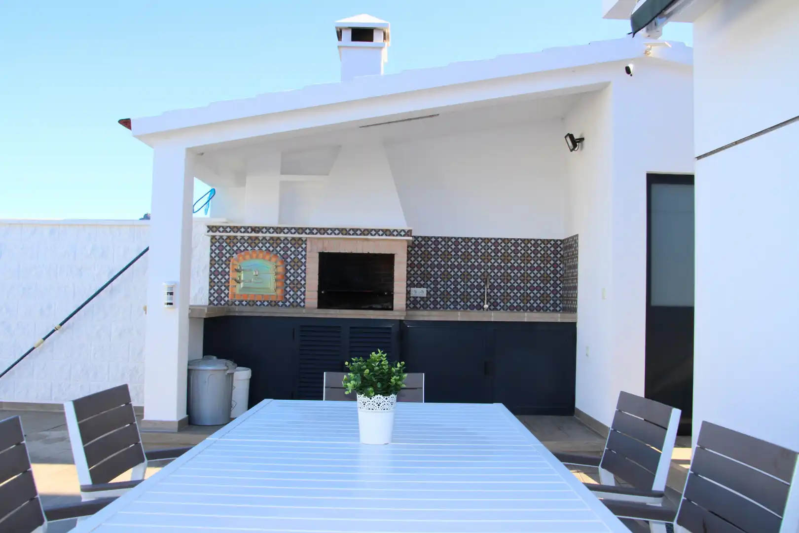 Terrassa de Casa o xalet en venda en Pizarra amb Aire condicionat, Calefacció i Jardí privat