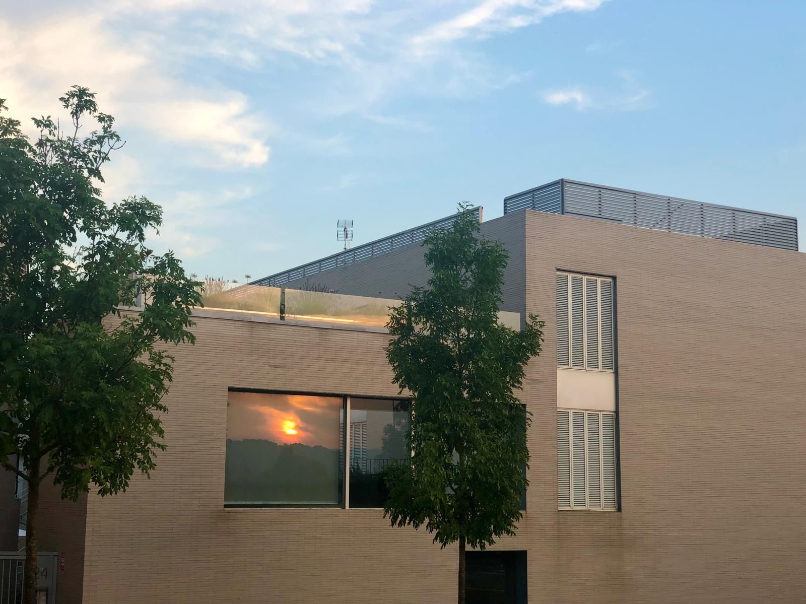 Vista exterior de Dúplex en venda en Manresa amb Calefacció, Jardí privat i Terrassa