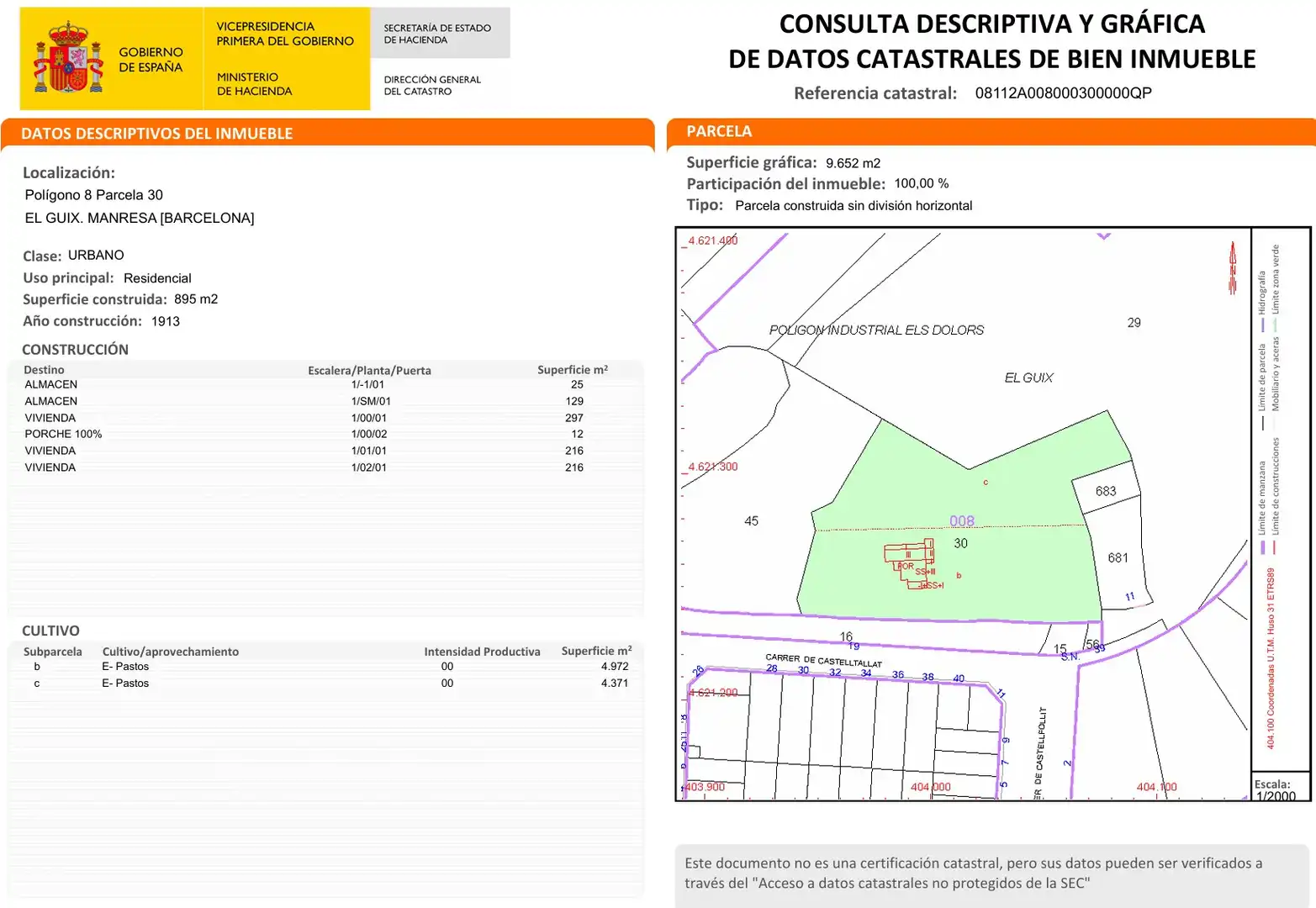 Casa o chalet en venta en Manresa con Jardín privado, Terraza y Balcón