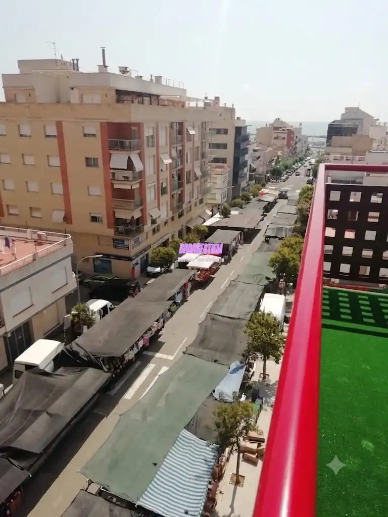 Exterior view of Flat for rent in La Ràpita  with Air Conditioner, Terrace and Furnished