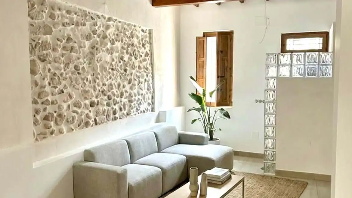 Sala de estar de Piso en venta en Villajoyosa / La Vila Joiosa con Terraza
