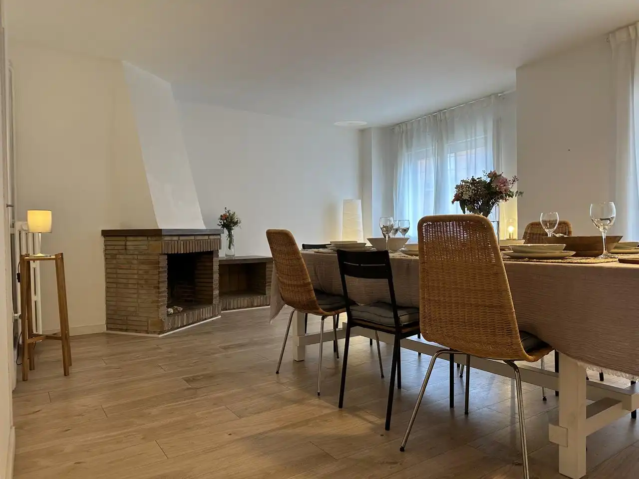 Dining room of Flat for rent in Terrassa  with Air Conditioner, Heating and Terrace