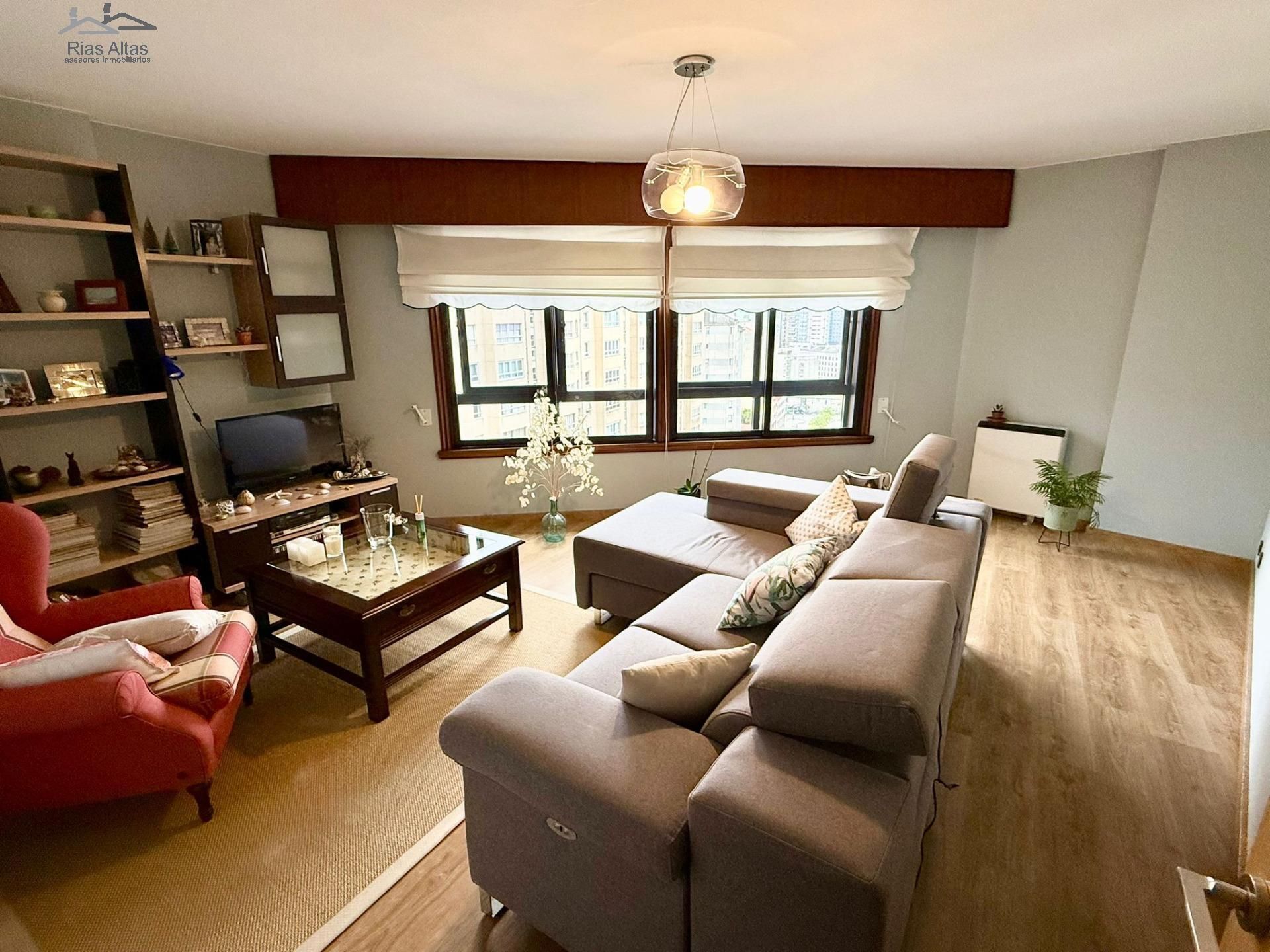 Living room of Flat for sale in A Coruña Capital   with Heating and Storage room