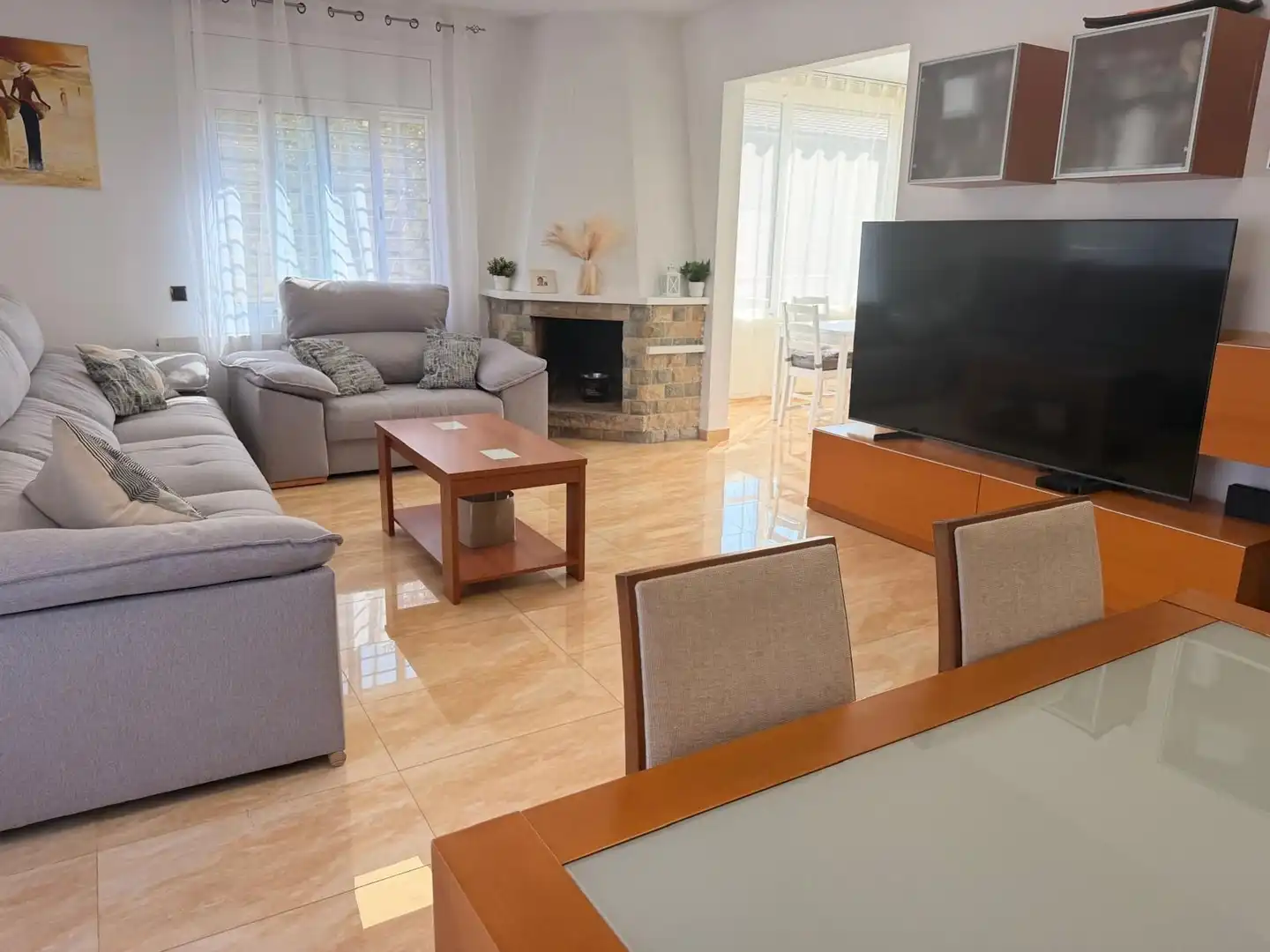 Sala de estar de Casa o chalet en venta en Can Font - Ca n'Avellaneda