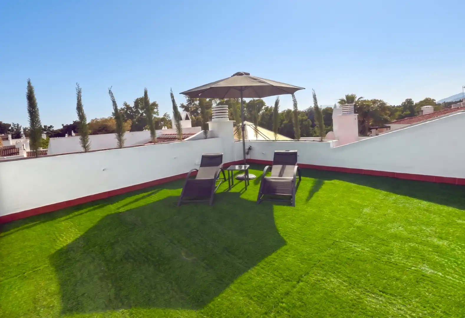 Terrace of Attic for sale in Marbella  with Air Conditioner, Terrace and Swimming Pool