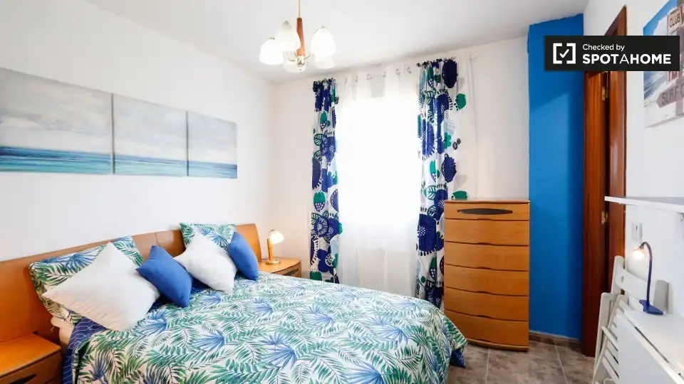 Bedroom of Flat for rent in Alcalá de Henares  with Air Conditioner, Heating and Furnished