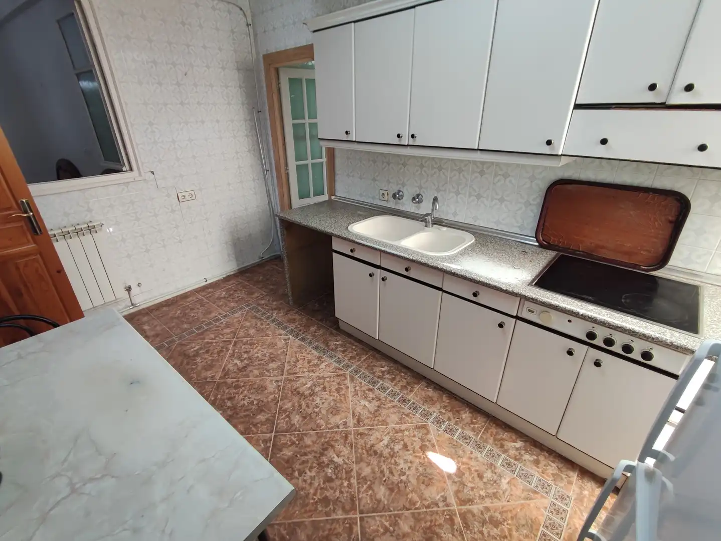 Cocina de Finca rústica en venta en Villarramiel con Calefacción, Terraza y Trastero