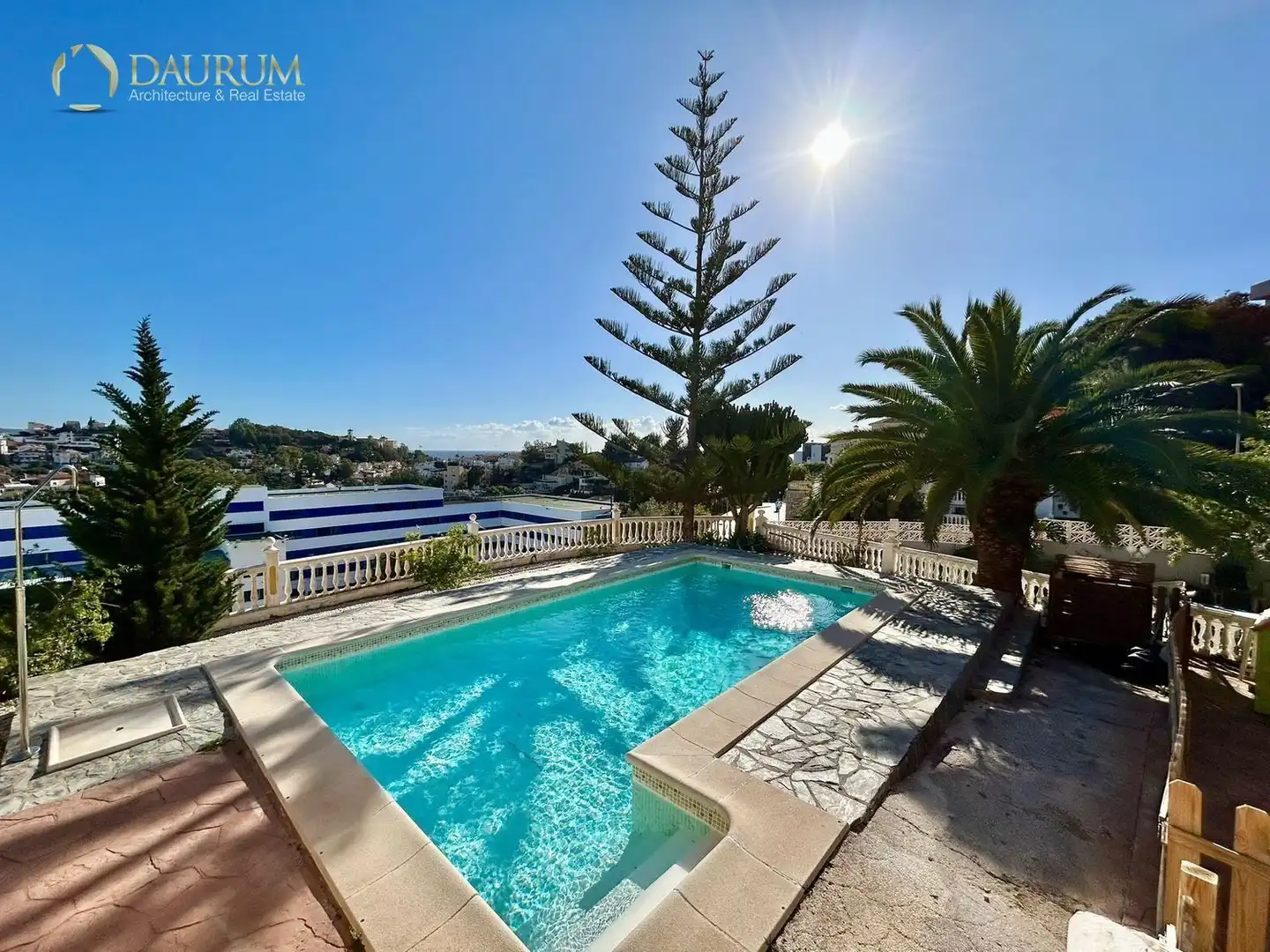 Piscina de Casa o chalet en venta en Málaga con Aire acondicionado, Calefacción y Jardín privado