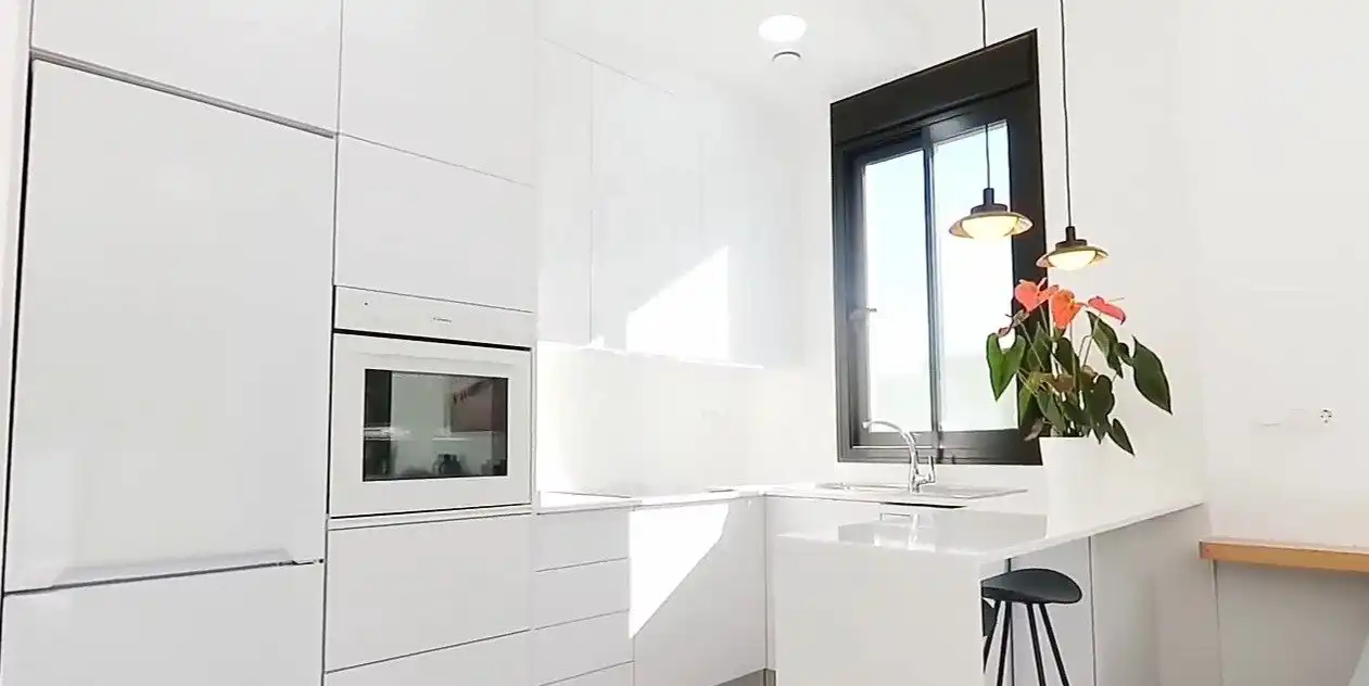 Cocina de Casa o chalet en venta en Pilar de la Horadada con Aire acondicionado, Calefacción y Jardín privado