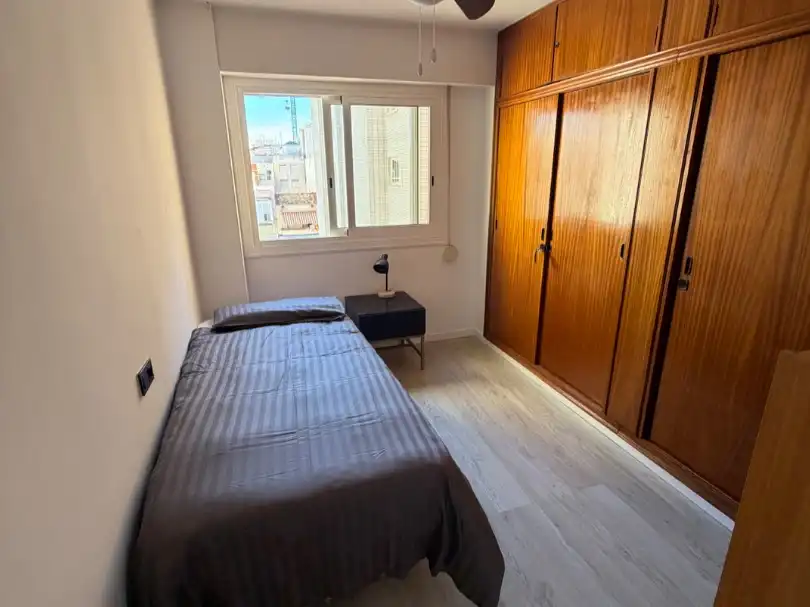 Bedroom of Flat for rent in Santa Pola  with Air Conditioner, Terrace and Balcony