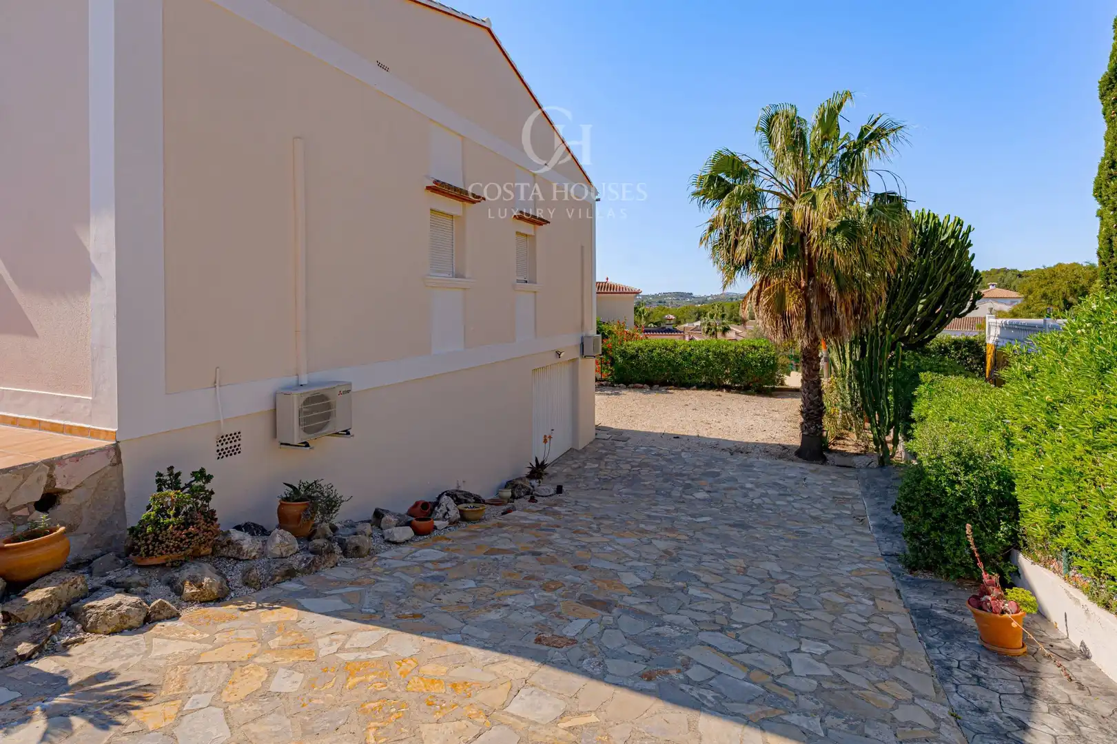 Vista exterior de Casa o xalet en venda en Jávea / Xàbia amb Aire condicionat, Calefacció i Jardí privat
