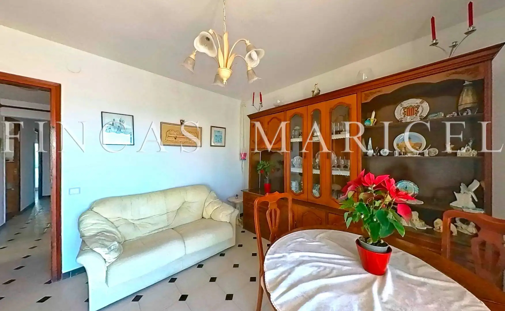 Living room of Attic for sale in Sitges  with Heating and Terrace