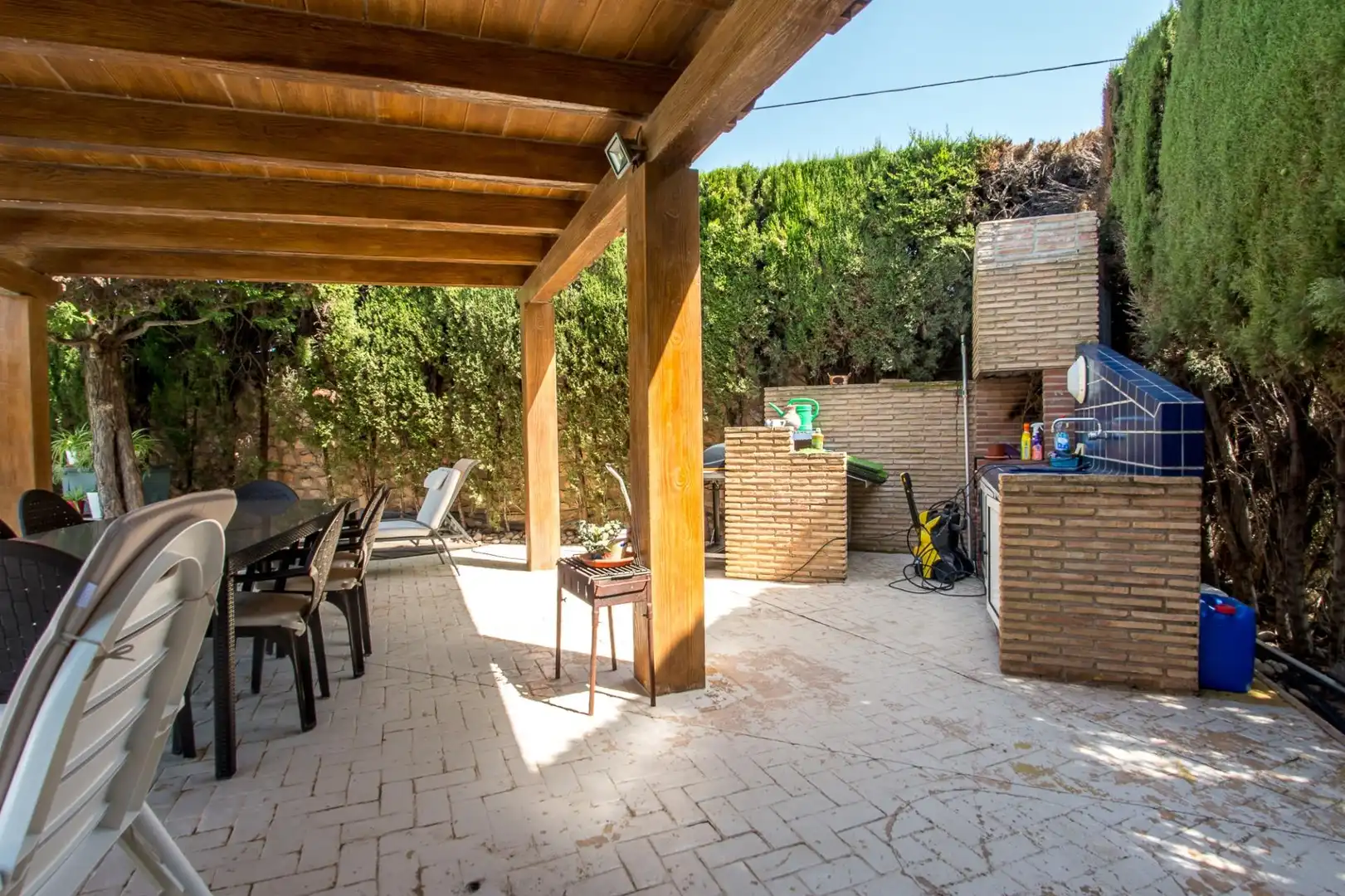 Terrassa de Casa o xalet en venda en Murcia amb Aire condicionat, Calefacció i Jardí privat