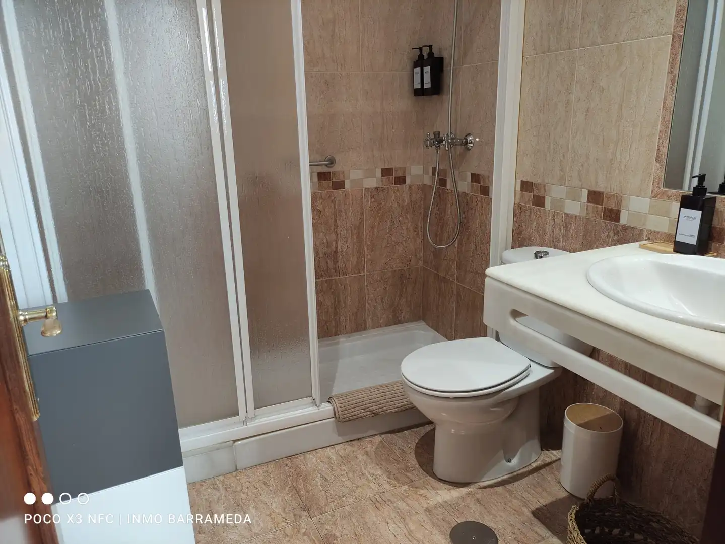 Baño de Estudio de alquiler en Sanlúcar de Barrameda con Aire acondicionado, Calefacción y Amueblado