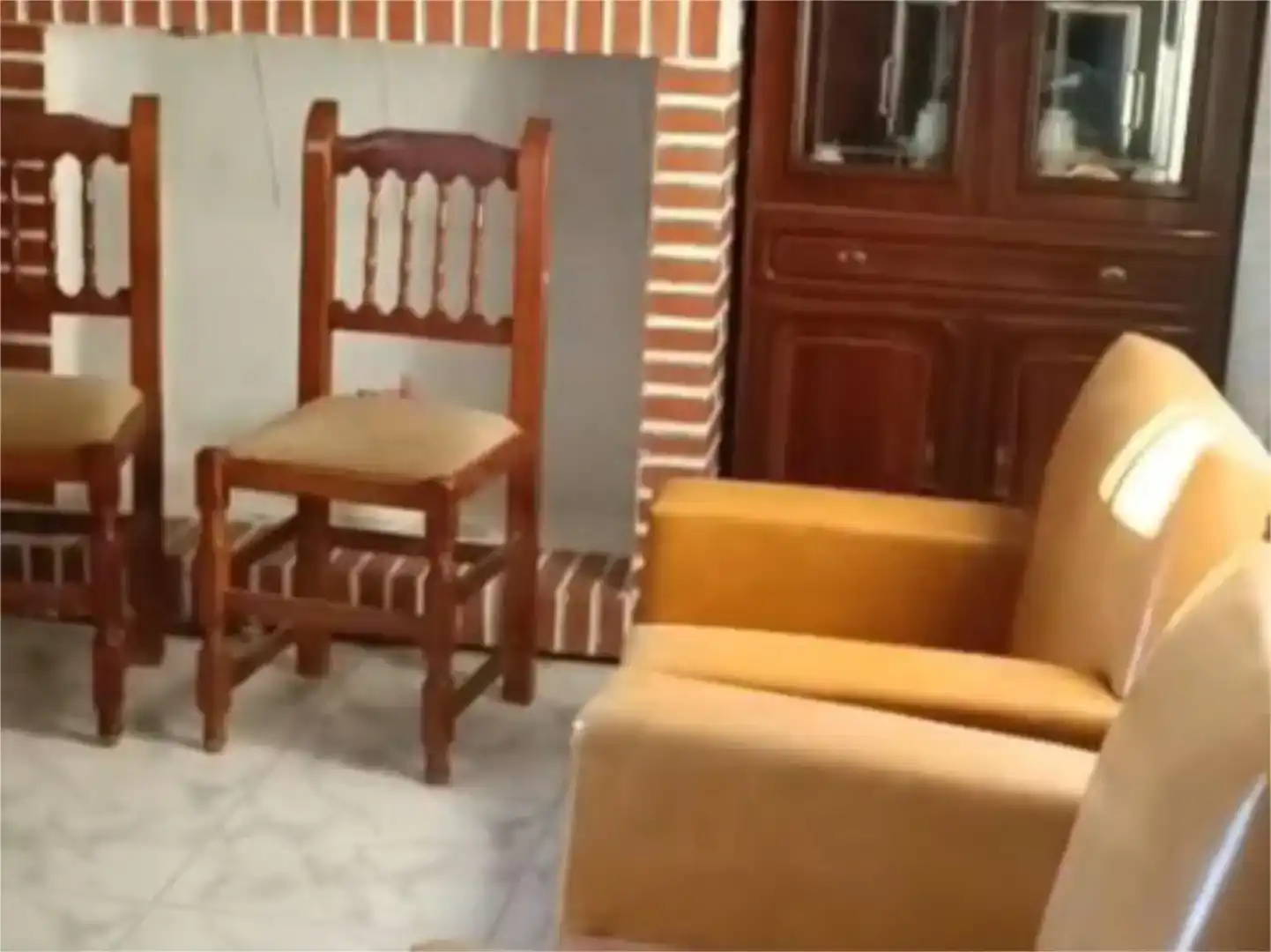 Menjador de Finca rústica en venda en Vallesa de la Guareña