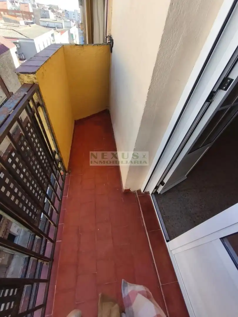 Balcony of Flat for sale in Cáceres  with Air Conditioner and Heating