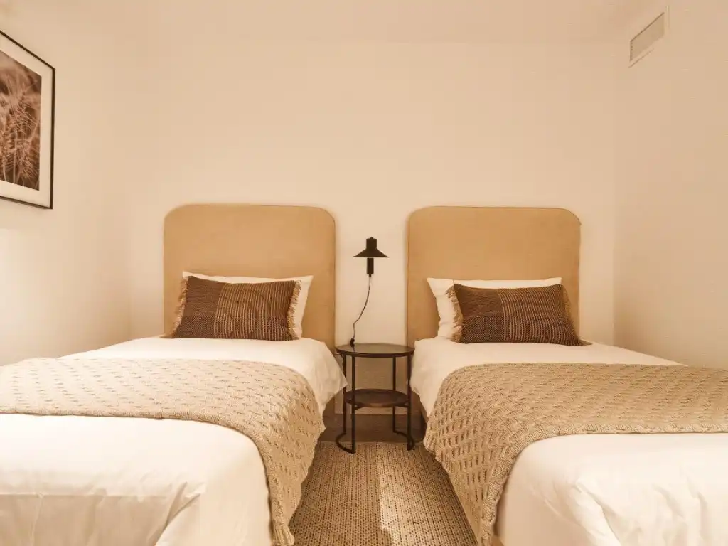 Schlafzimmer von Wohnung zum Verkauf in Fuengirola mit Klimaanlage, Terrasse und Ofen