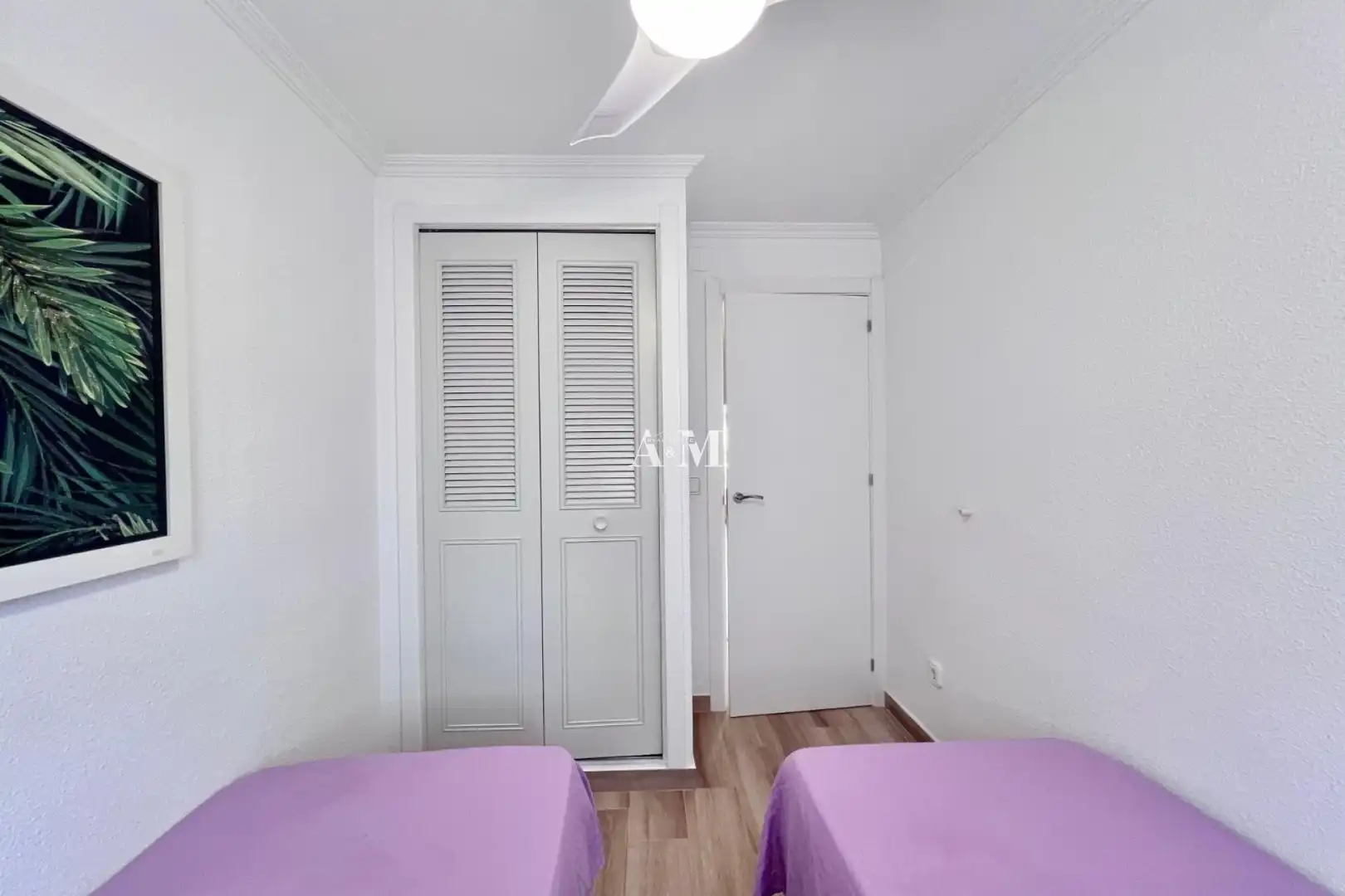 Schlafzimmer von Haus oder Chalet zur Miete in Torrevieja mit Klimaanlage, Heizung und Parkett