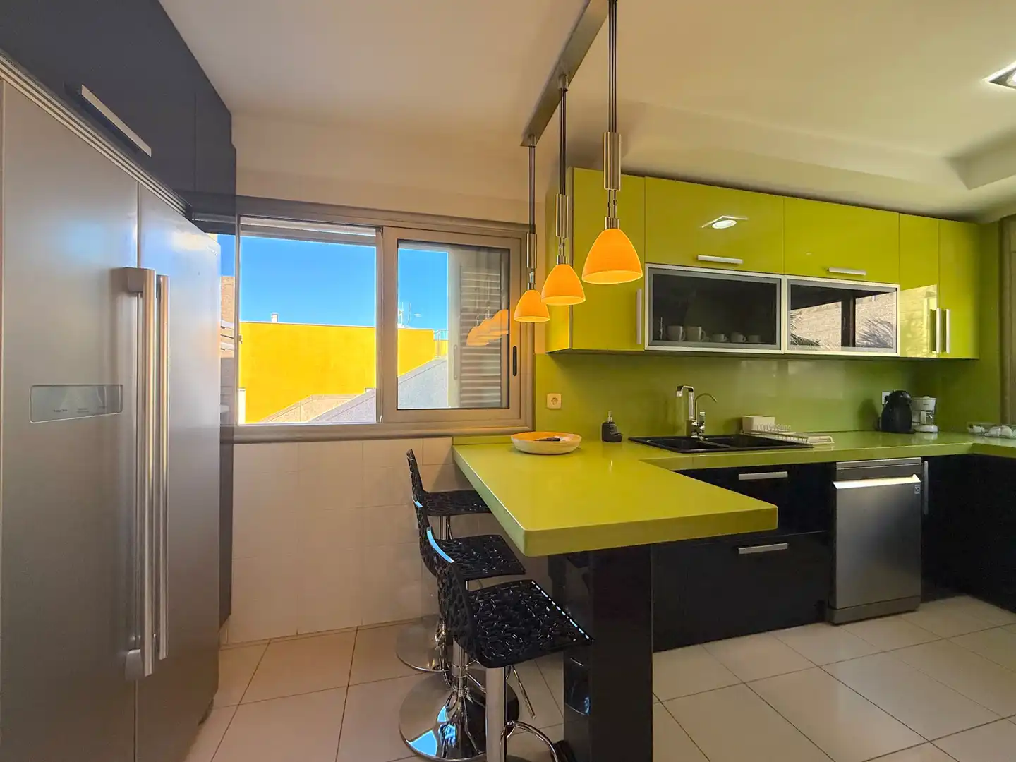 Cocina de Casa o chalet de alquiler en Santa Cruz de Tenerife con Aire acondicionado, Jardín privado y Parquet