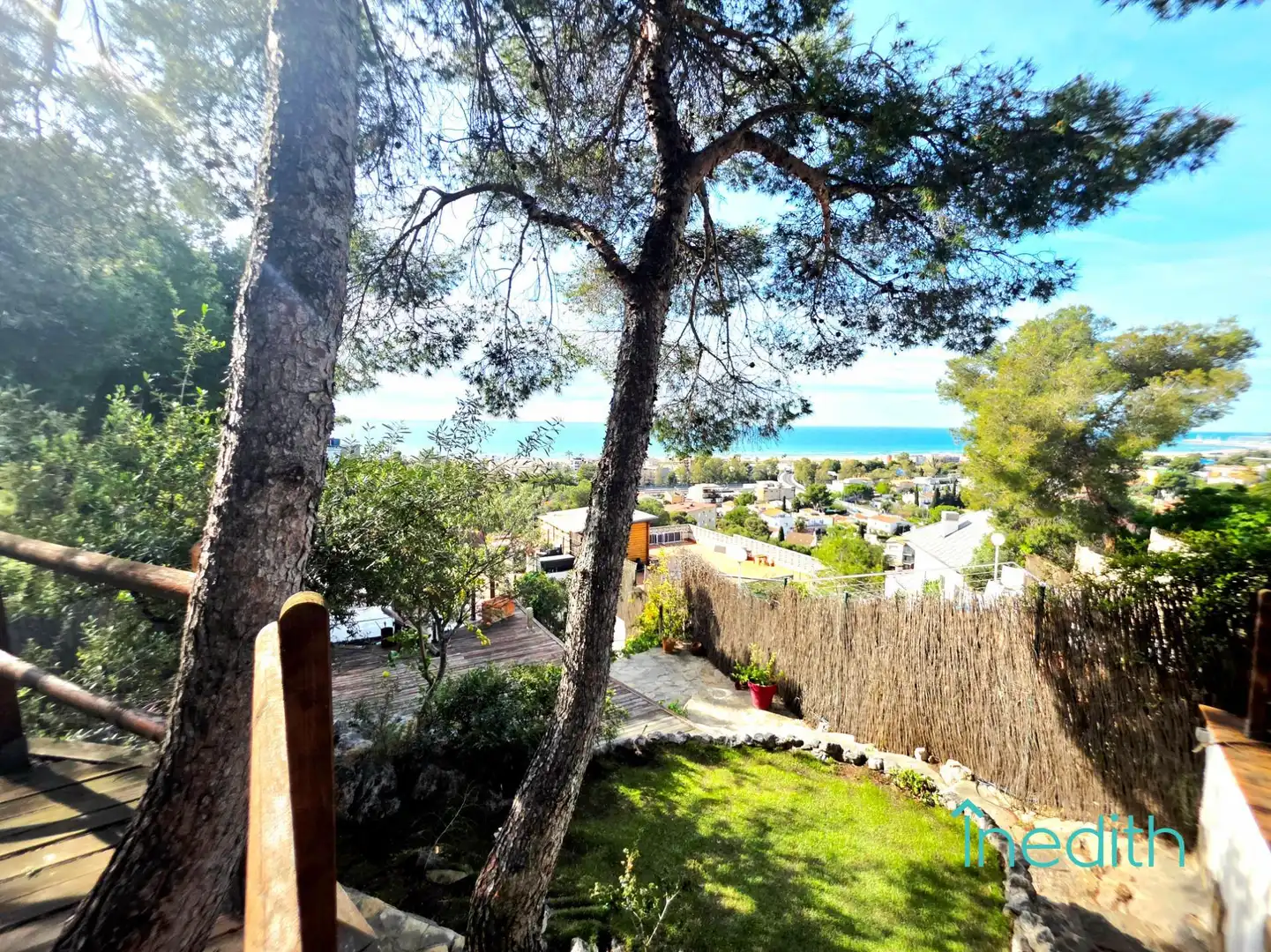 Garden of Houses for sale in Castelldefels  with Air Conditioner, Heating and Private garden