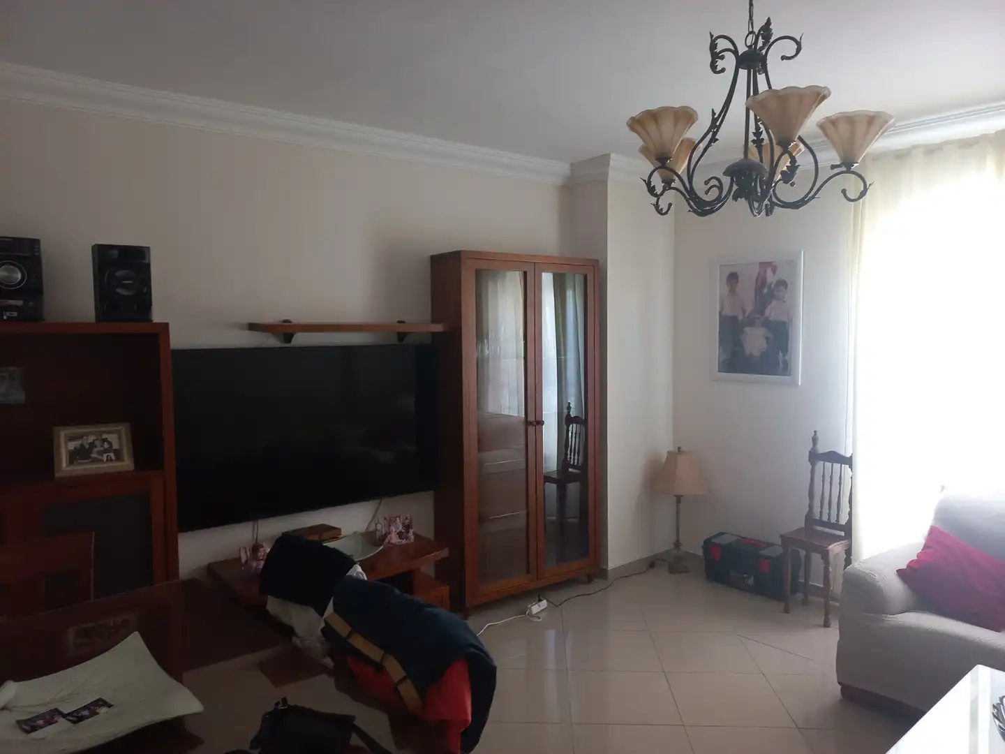 Living room of Flat for sale in Úbeda  with Air Conditioner, Heating and Storage room