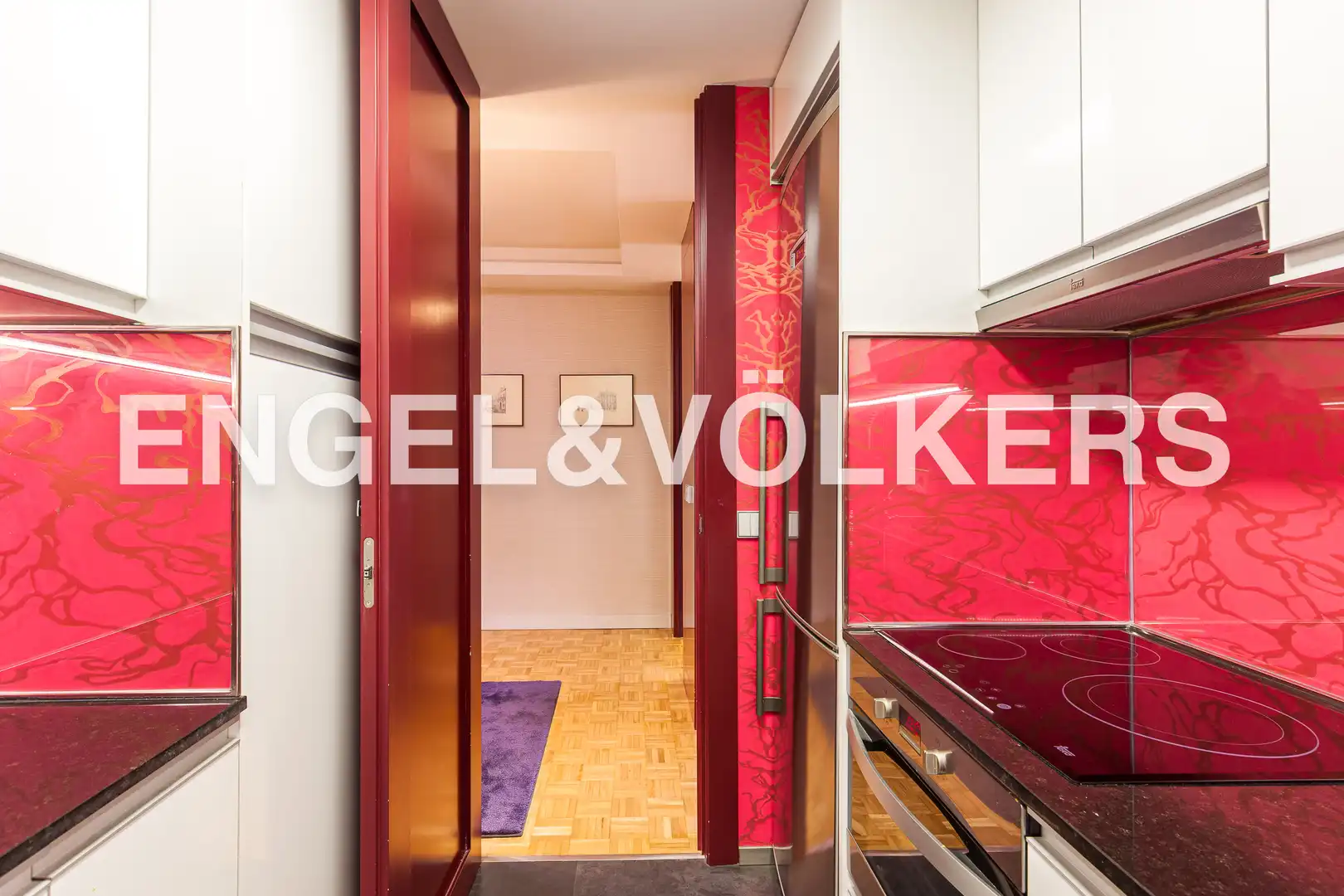 Cocina de Piso de alquiler en Madrid con Aire acondicionado, Calefacción y Parquet