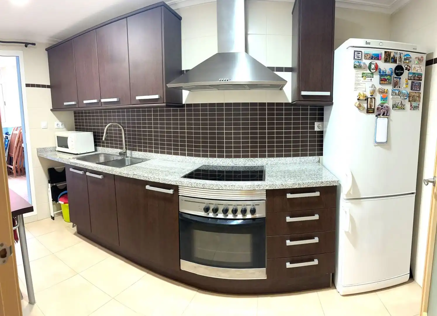 Küche von Wohnung zur Miete in Canet d'En Berenguer mit Privatgarten, Terrasse und Möbliert
