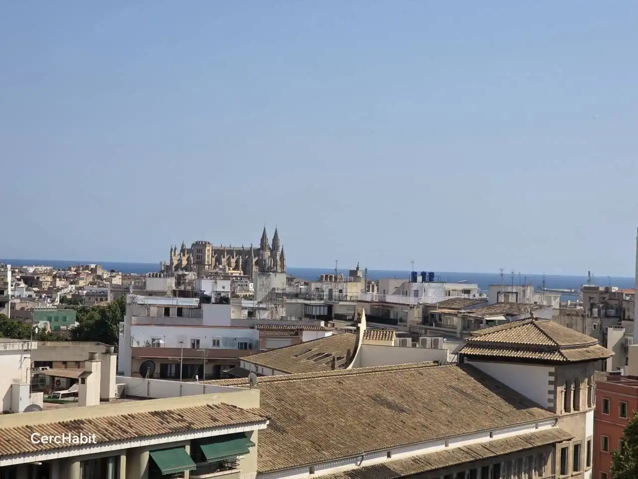 Vista exterior de Pis en venda en  Palma de Mallorca amb Aire condicionat, Calefacció i Parquet