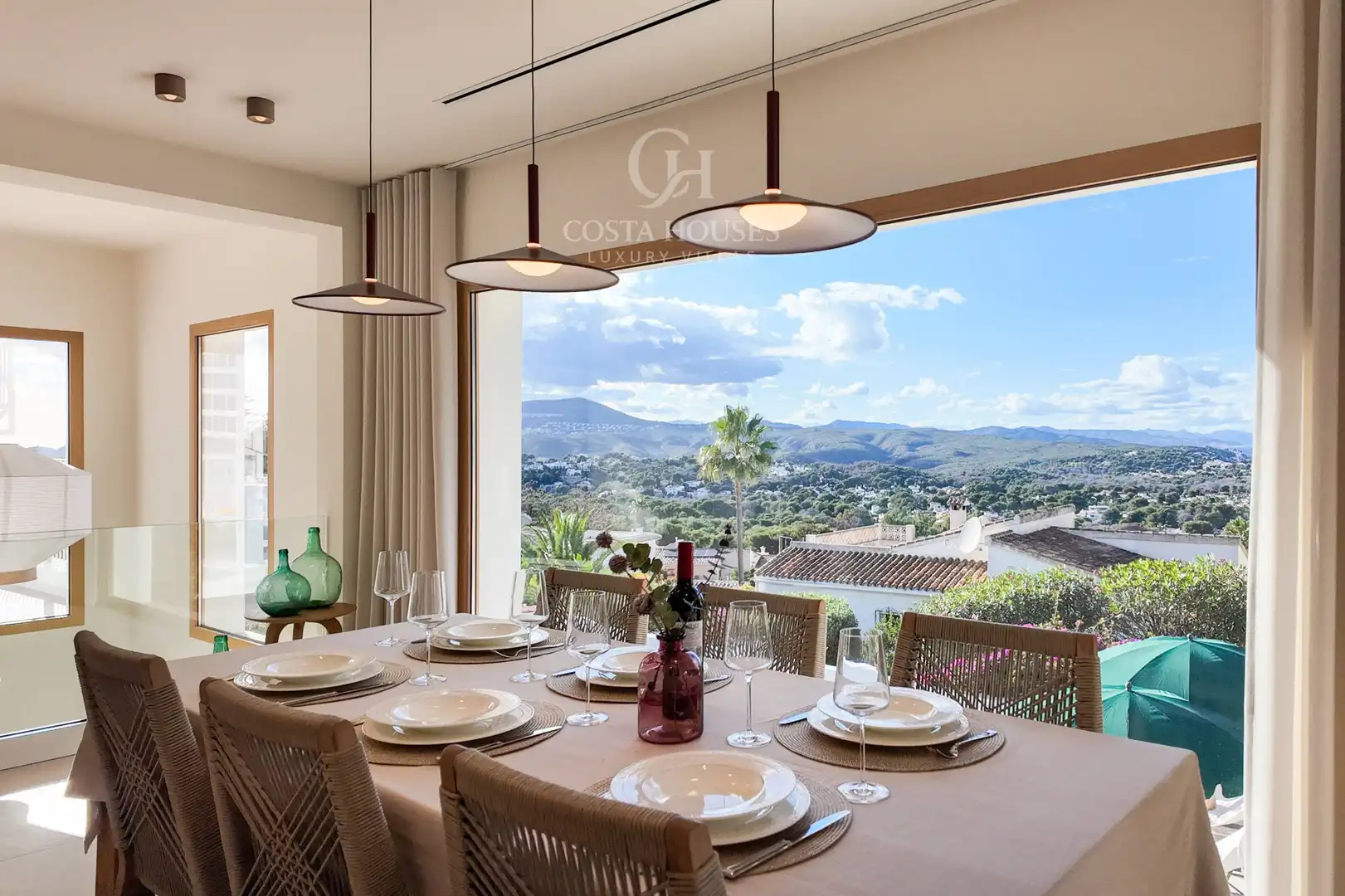 Comedor de Casa o chalet en venta en Jávea / Xàbia con Aire acondicionado, Calefacción y Jardín privado
