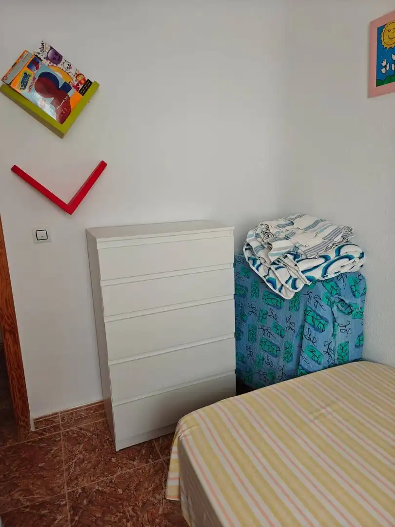 Dormitori de Àtic de lloguer en Cartagena amb Aire condicionat, Terrassa i Moblat