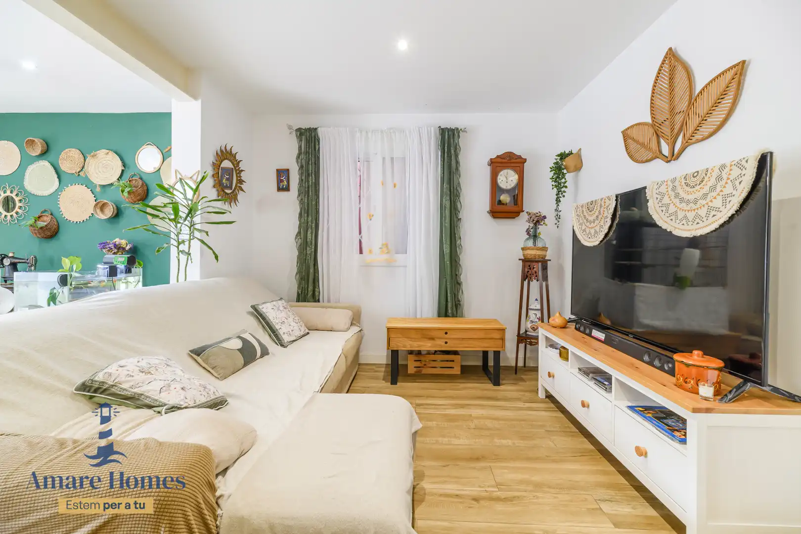 Living room of Detached homes for sale in Gavà  with Air Conditioner, Parquet flooring and Terrace