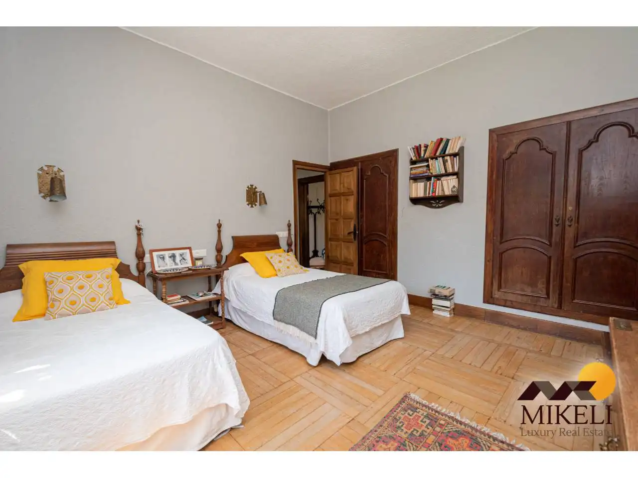 Dormitori de Casa o xalet de lloguer en Ramales de la Victoria amb Calefacció, Jardí privat i Parquet
