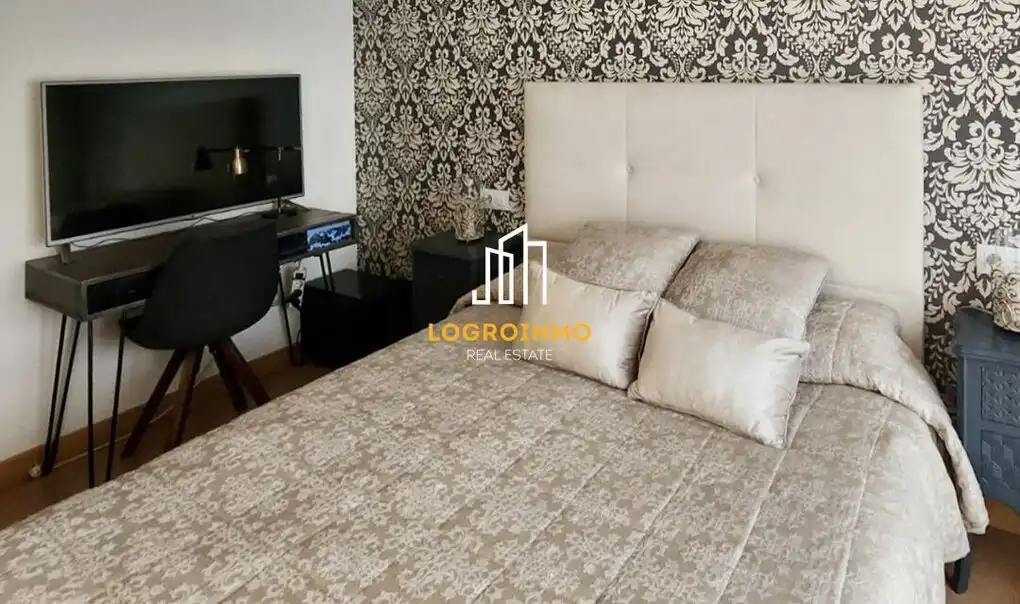 Schlafzimmer von Wohnung zum Verkauf in  Logroño mit Klimaanlage, Heizung und Terrasse