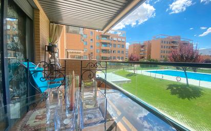 Terrace of Flat for sale in San Sebastián de los Reyes  with Air Conditioner and Terrace