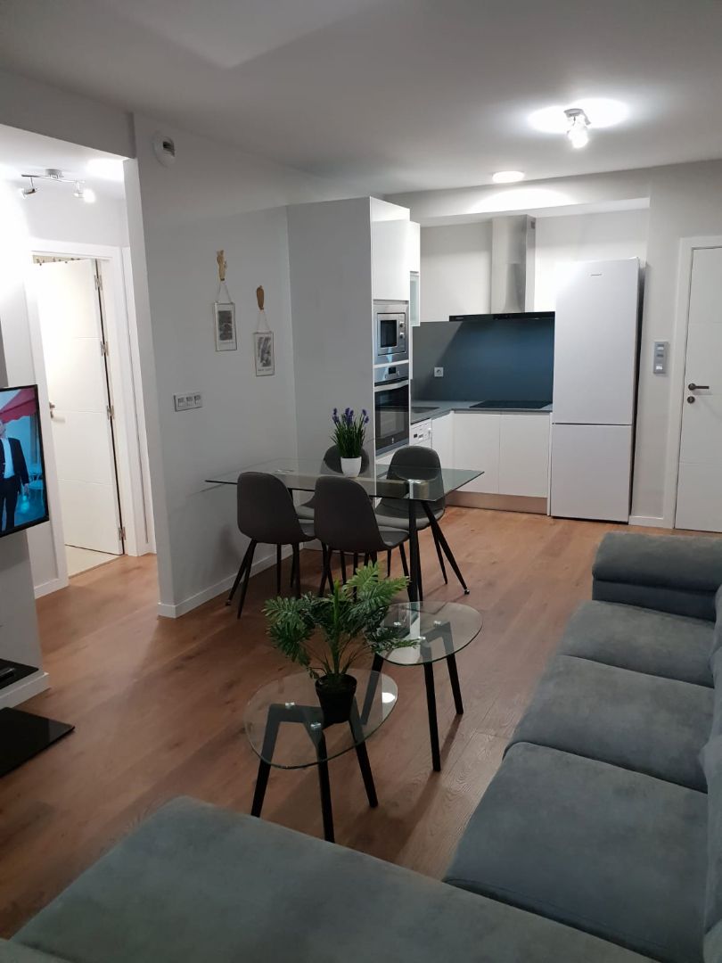 Kitchen of Apartment to rent in  Granada Capital  with Air Conditioner, Heating and Terrace