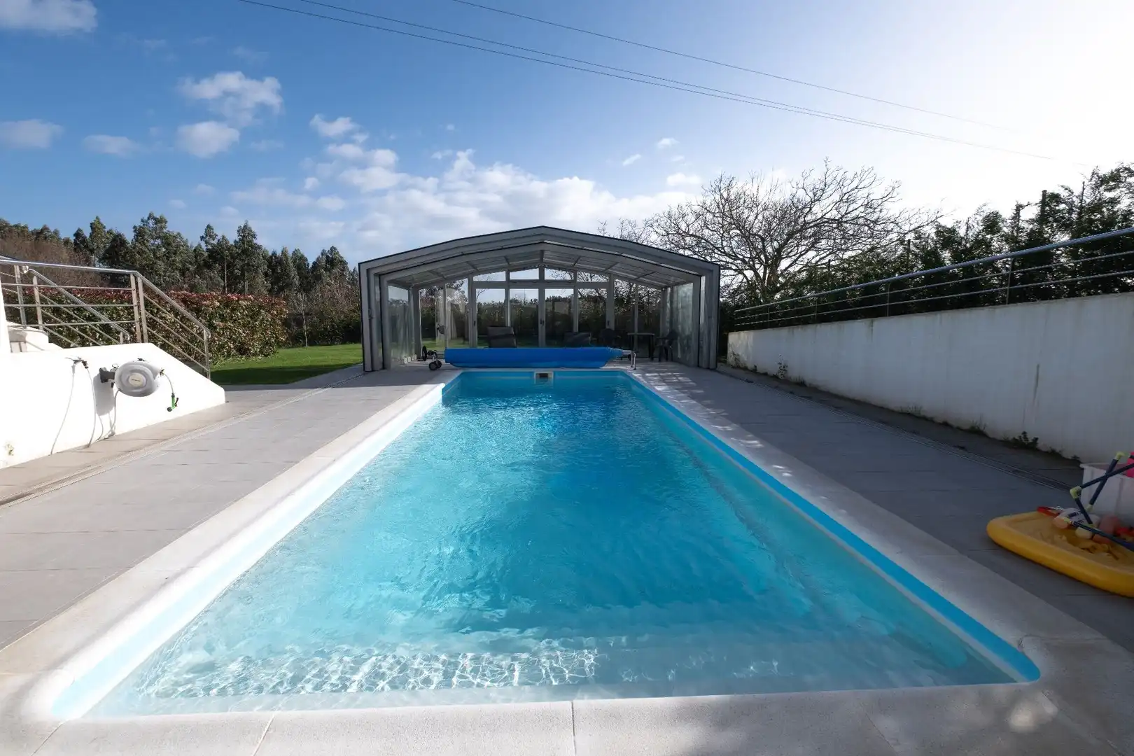 Piscina de Casa o chalet en venta en Castrillón con Aire acondicionado, Calefacción y Jardín privado
