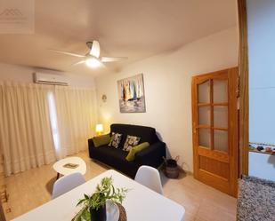 Sala d'estar de Apartament de lloguer en Mazarrón amb Aire condicionat i Balcó