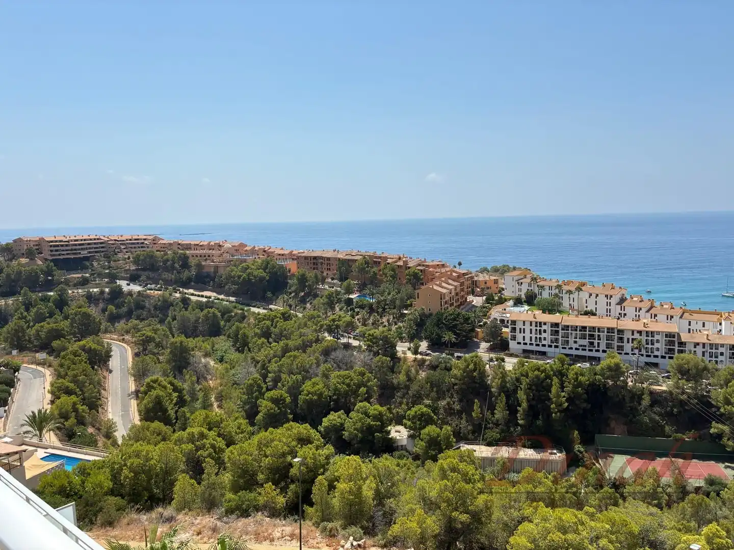 Vista exterior de Apartamento de alquiler en Altea con Aire acondicionado, Calefacción y Terraza
