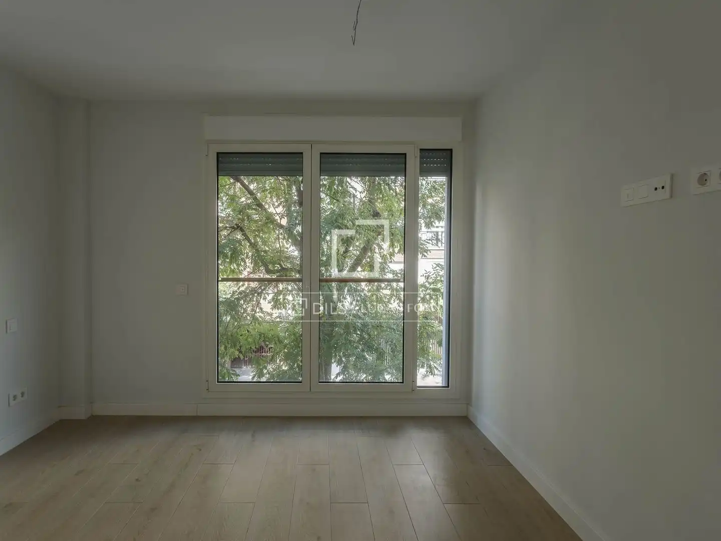 Bedroom of Flat for rent in Madrid  with Air Conditioner, Heating and Parquet flooring