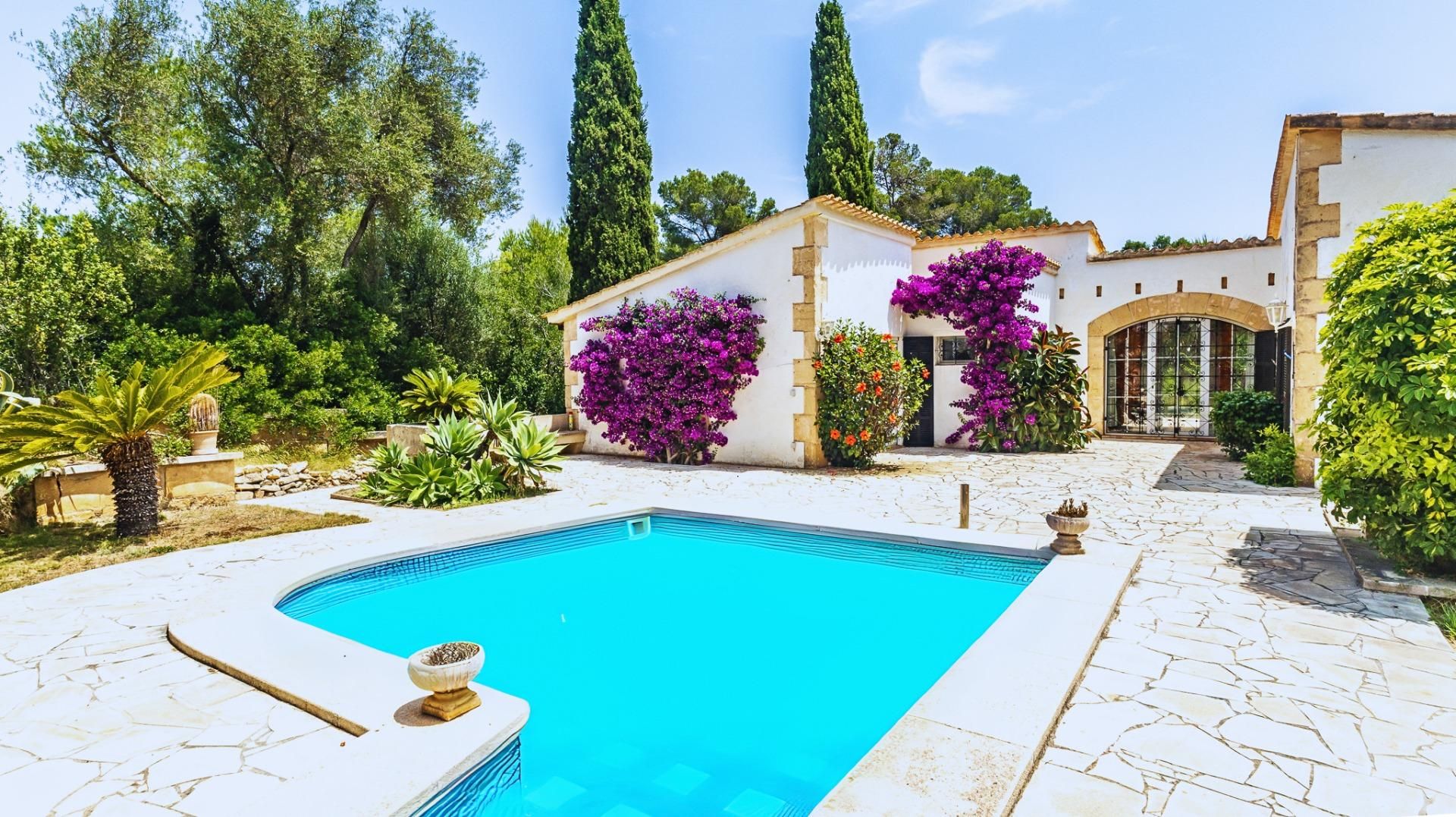 Garden of House or chalet for sale in Capdepera  with Air Conditioner, Terrace and Swimming Pool