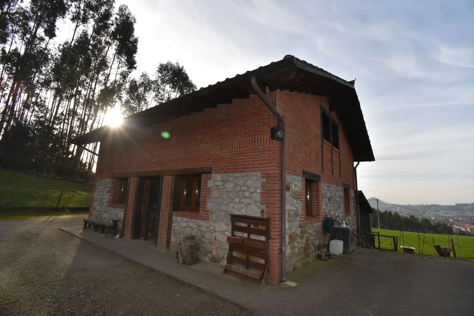 Vista exterior de Finca rústica en venta en Piélagos con Jardín privado