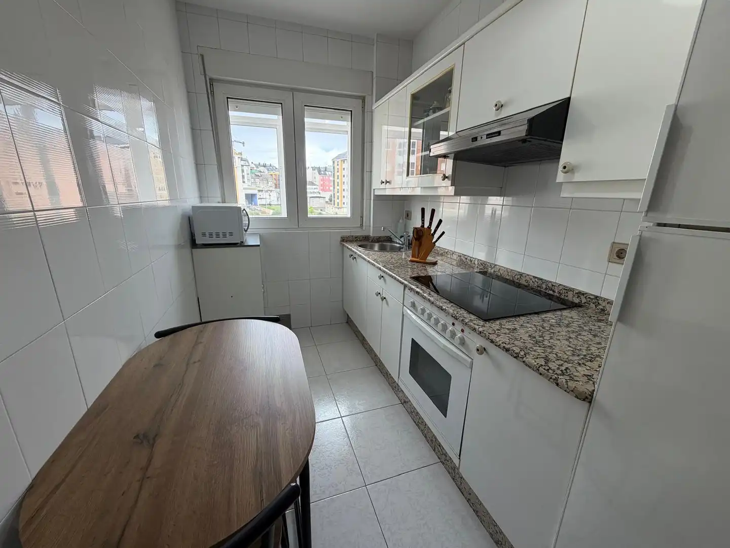 Kitchen of Flat for rent in Lugo  with Heating, Storage room and Furnished