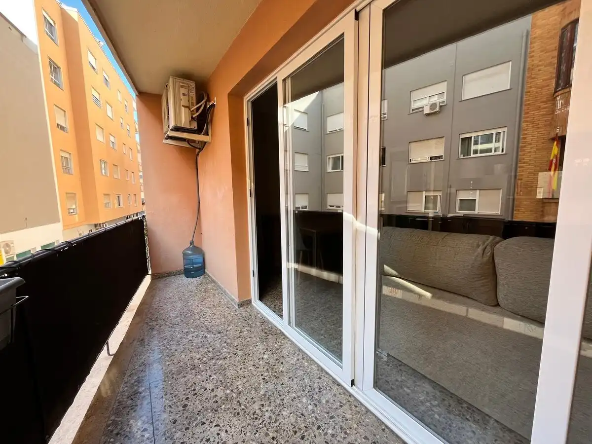 Balcony of Flat for rent in Dénia  with Air Conditioner, Heating and Terrace