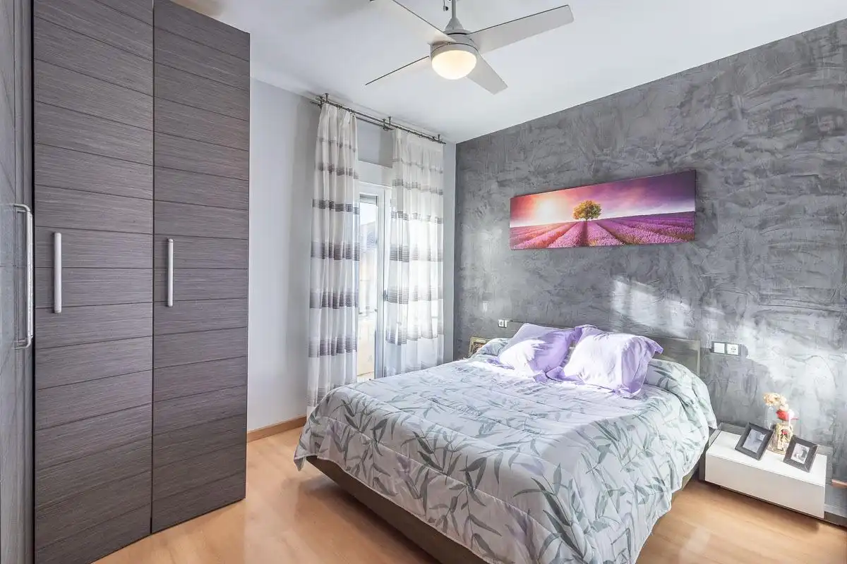 Bedroom of Flat for sale in Ogíjares  with Air Conditioner, Heating and Balcony