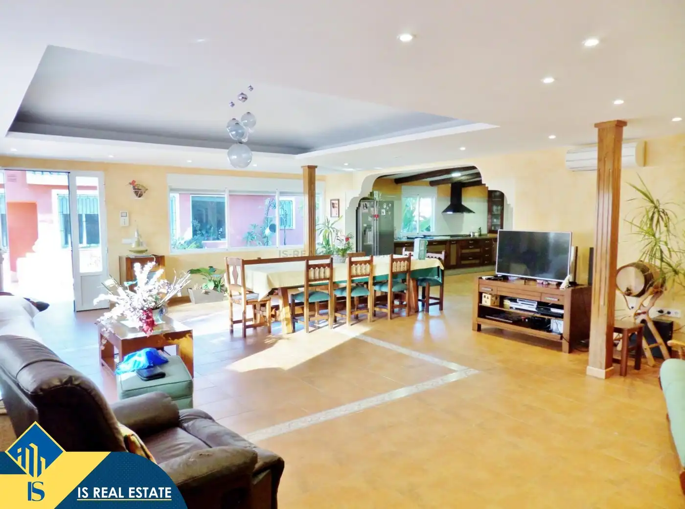 Dining room of Houses for sale in Alicante / Alacant  with Terrace, Swimming Pool and Furnished