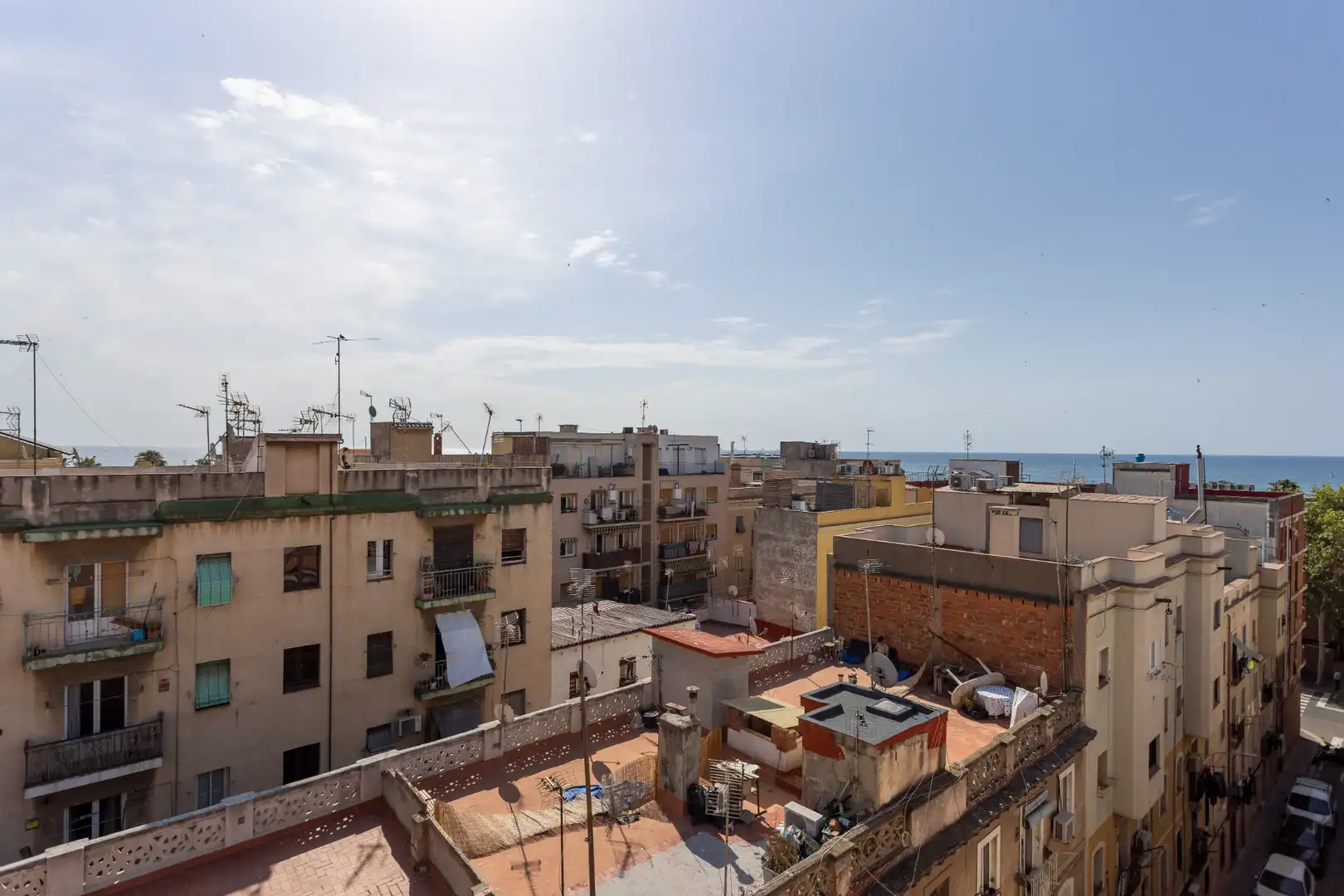 Vista exterior de Ático en venta en Barcelona con Aire acondicionado, Calefacción y Terraza