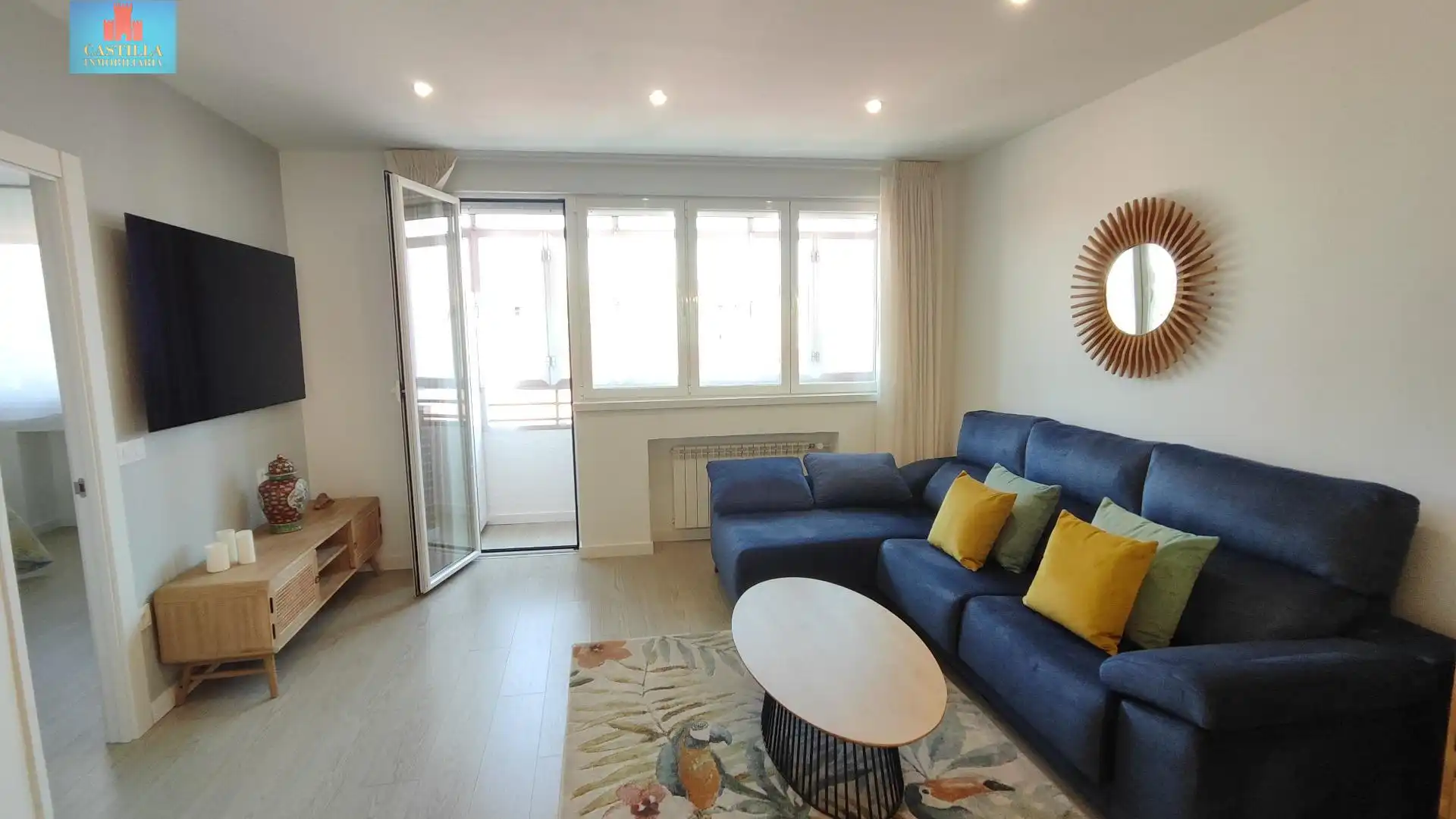 Sala de estar de Piso en venta en Ávila con Calefacción, Jardín privado y Terraza