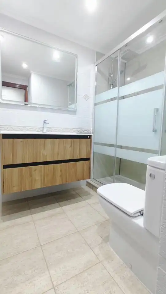 Bathroom of Flat for sale in Mieres (Asturias)  with Heating, Parquet flooring and Storage room