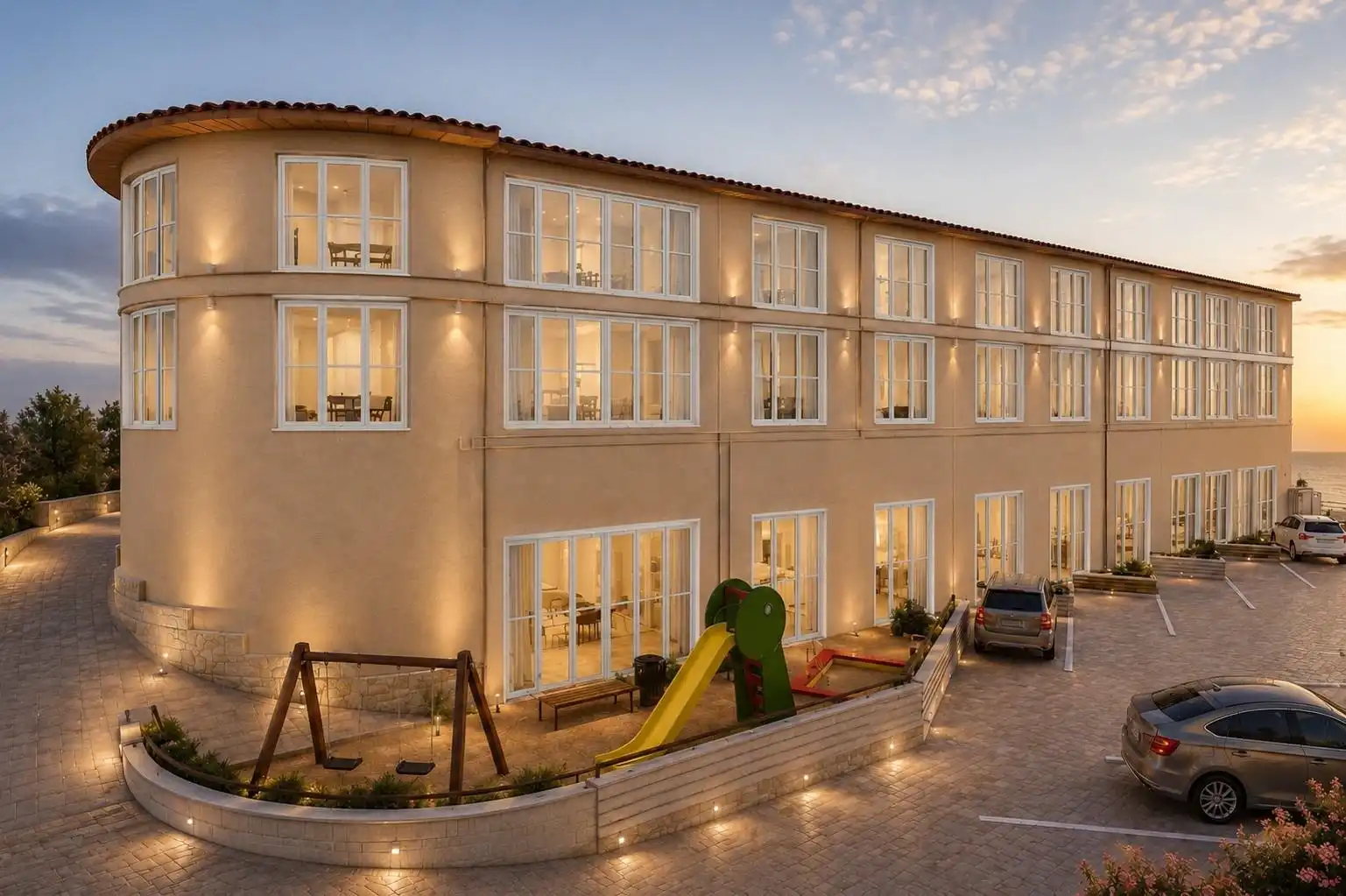 Vista exterior de Apartament en venda en Relleu amb Aire condicionat, Terrassa i Moblat